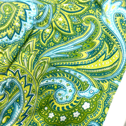 Green-Multi Square Fabric Misc. Home Item