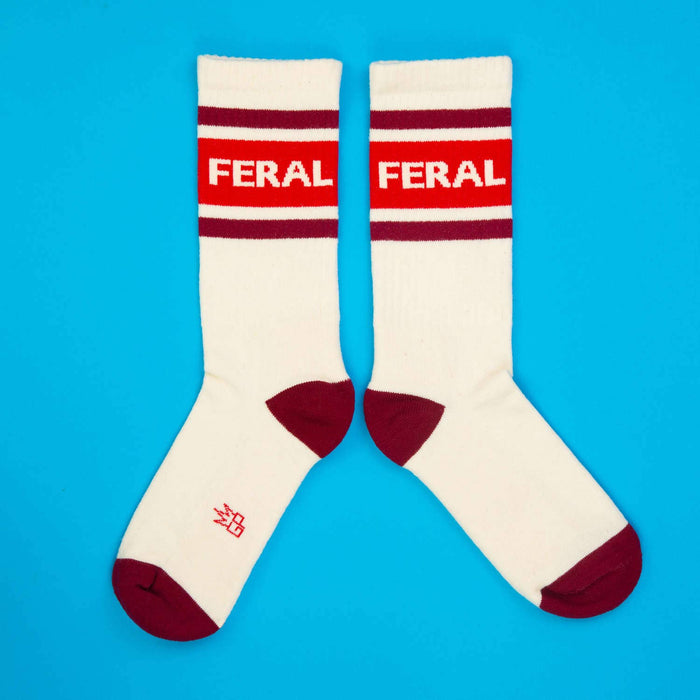 Gumball Poodle Gym Socks 'Feral'