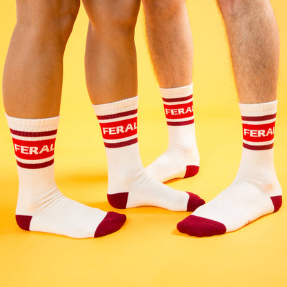 Gumball Poodle Gym Socks 'Feral'