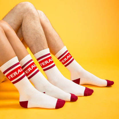 Gumball Poodle Gym Socks 'Feral'
