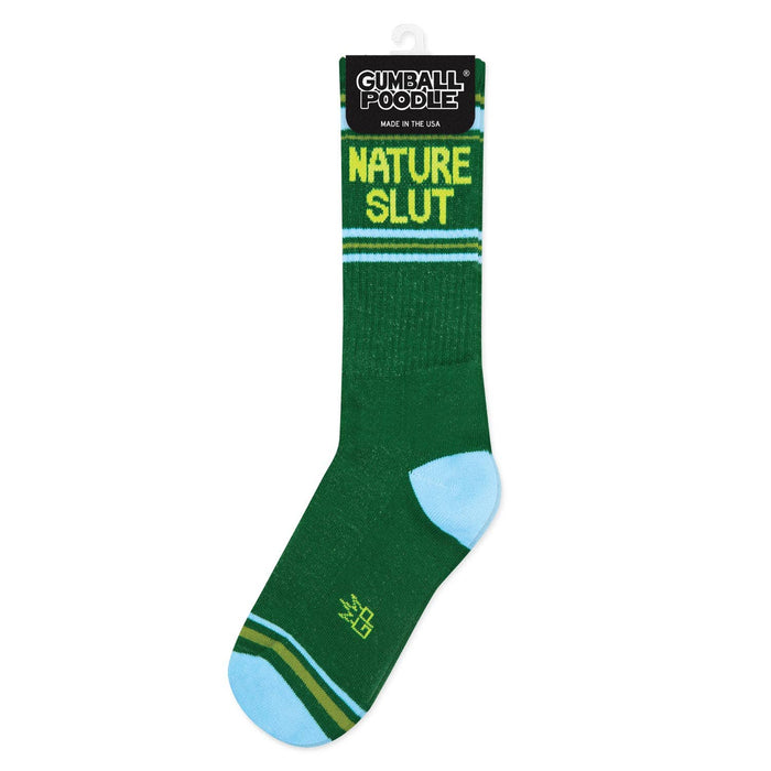 Gumball Poodle Gym Socks 'Nature Slut'