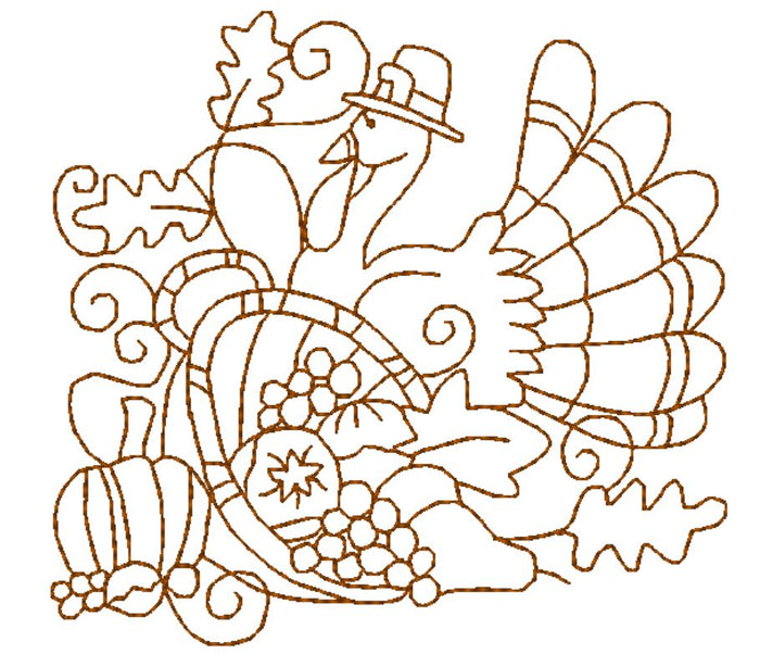 Happy Thanksgiving Day [5x7] # 10762