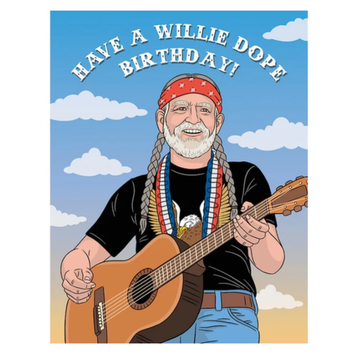 Have a Willie Dope Birthday Card