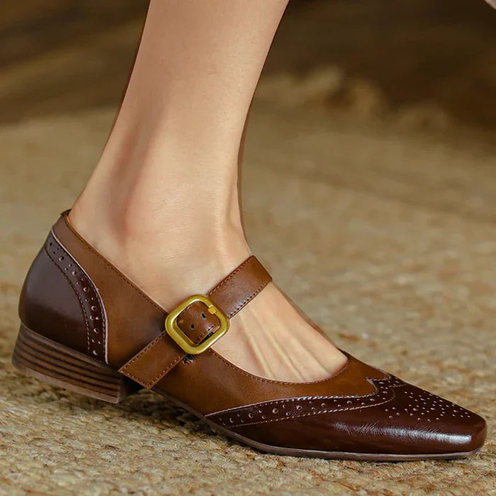 Hugo Leather Flats