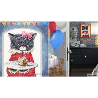I Bring Happiness Cross Stitch Kit by RTO M914