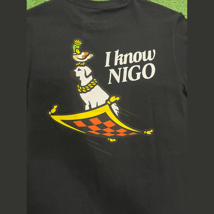 I Know Nigo Flying Carpet (Ny Pop Up) T-shirt Black, T-Shirt - Supra Sneakers