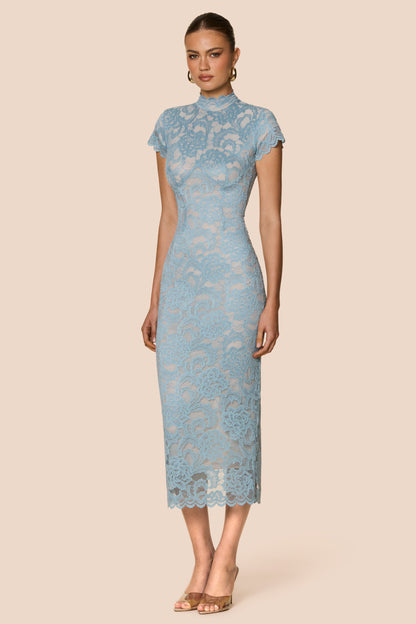 Nookie Alessia Midi Dress - Blue