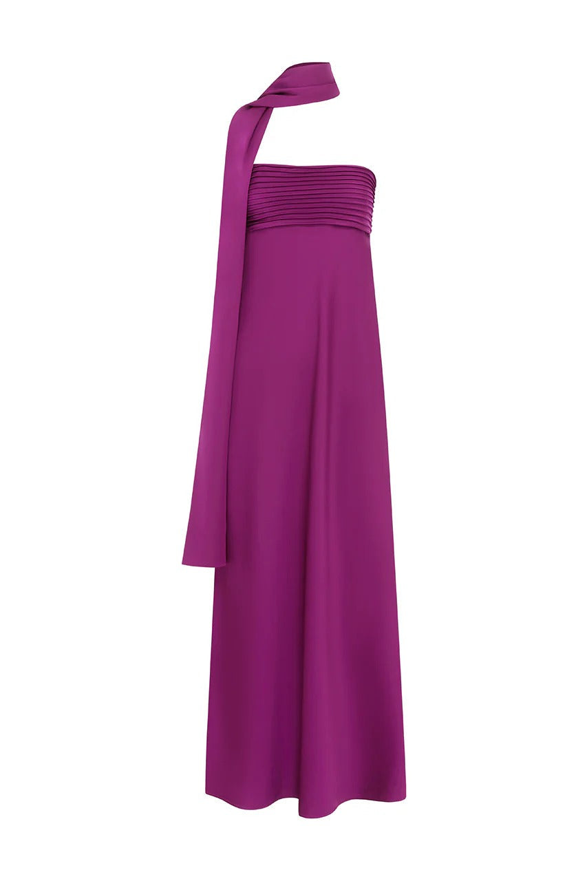 Elsa Maxi Dress - Plum