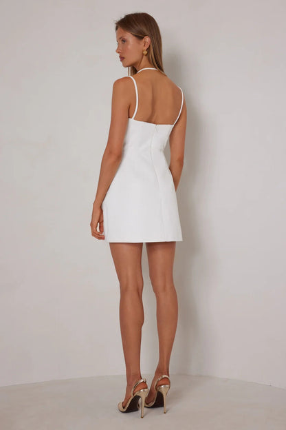 Serena Dress - White