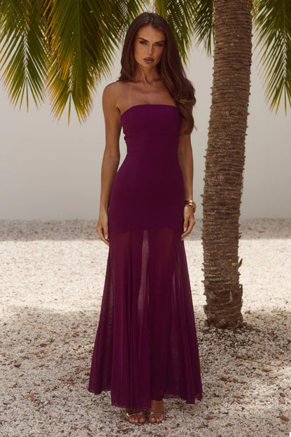 Remi Maxi Dress - Plum