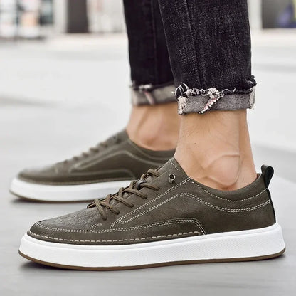 Jacob Leather Trainers