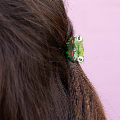 Jenny Lemons Mini Froggy Hair Claw