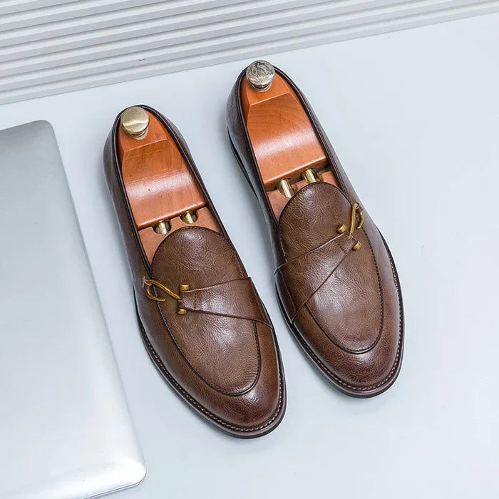 Jeremy Leather Loafers