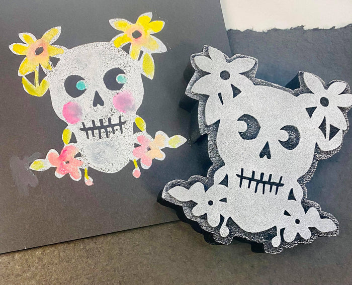 Jone Hallmark | Calavera | Foam Stamp