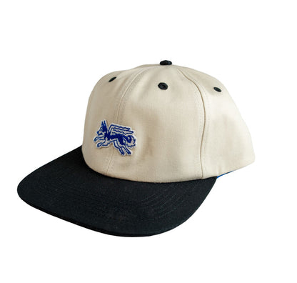 Juno Patch Hat - Cream/Black