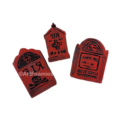 Kae Pea | Headstones | Foam Stamps - Set of 3