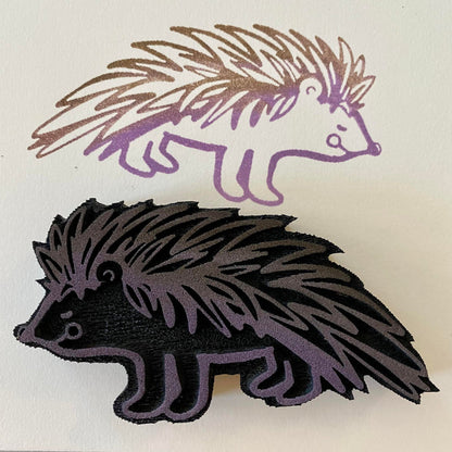 Kae Pea | Porcupine | Foam Stamp