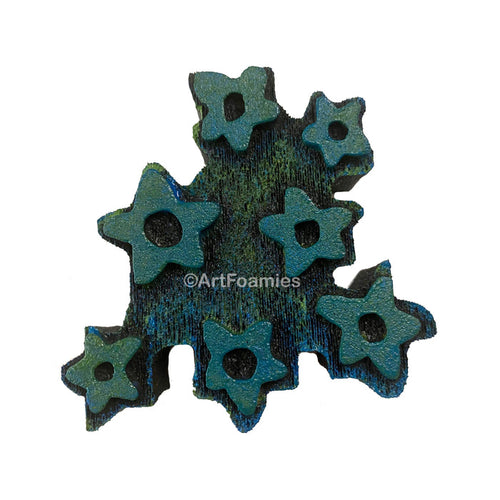 Kae Pea | Starflowers | Foam Stamp