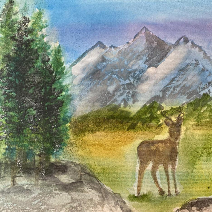 Kevin Nakagawa | Stampscapes Deer Silhouette | Foam Stamp