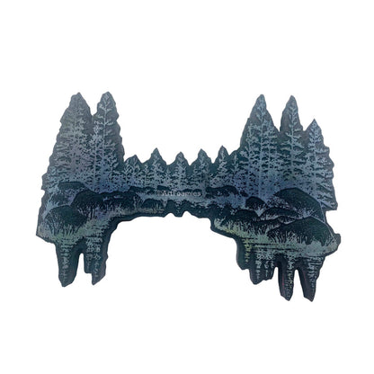Kevin Nakagawa | Stampscapes Lakeside Cove | Foam Stamp