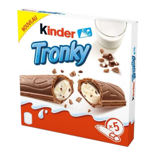 Kinder Tronky Cocoa Crispy Wafer Filled With Milk x5 | 90g
