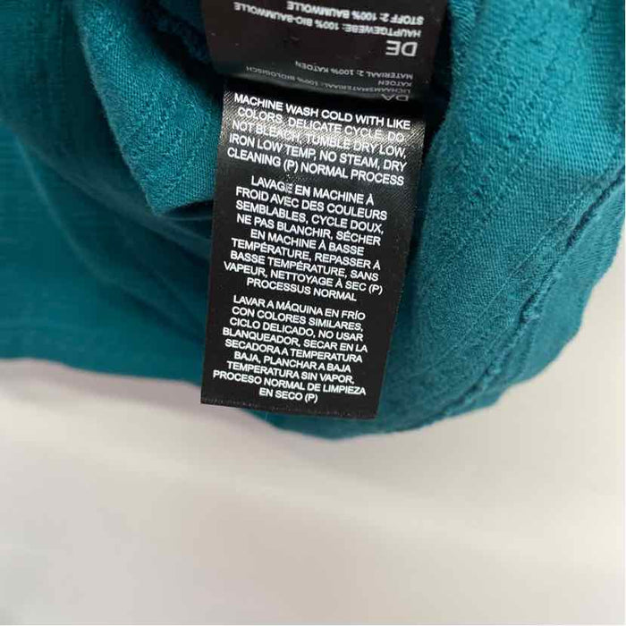 Kuhl Size Xl Women's Teal Solid T-Shirt Dress
