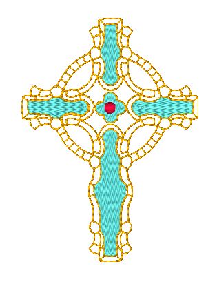 Lacey Crosses [5x7] 11425 Machine Embroidery Designs