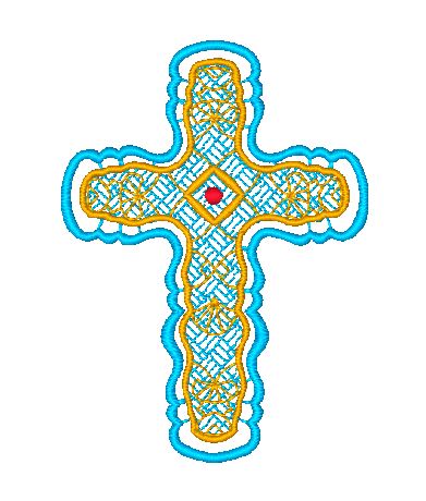 Lacey Crosses [5x7] 11425 Machine Embroidery Designs