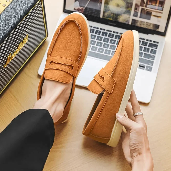 Lawrence Bay Suede Loafers