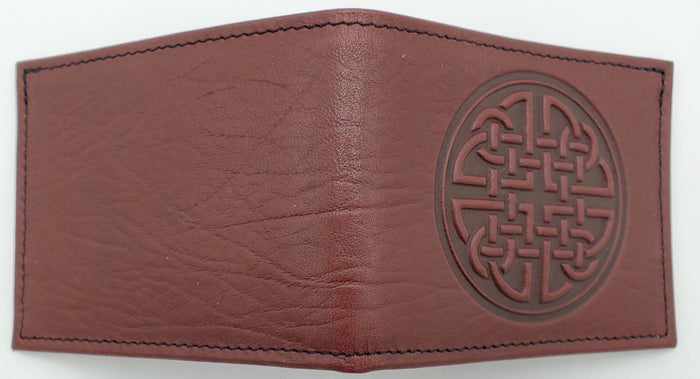 Leather Wallet - Celtic Knot