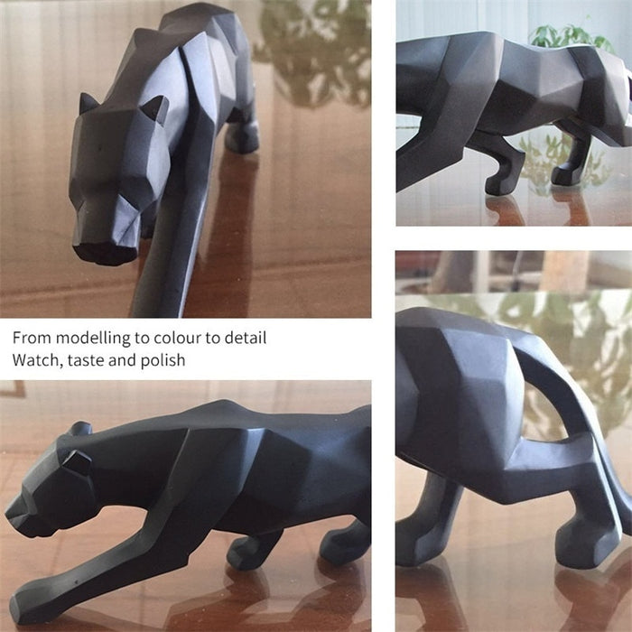 Leopard Statue Figurine Ornament - foxberryparkproducts