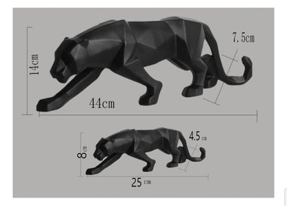 Leopard Statue Figurine Ornament - foxberryparkproducts