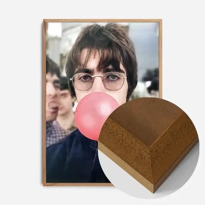 21x30cm | 8¼ x 11¾in / Oak Wood Frame