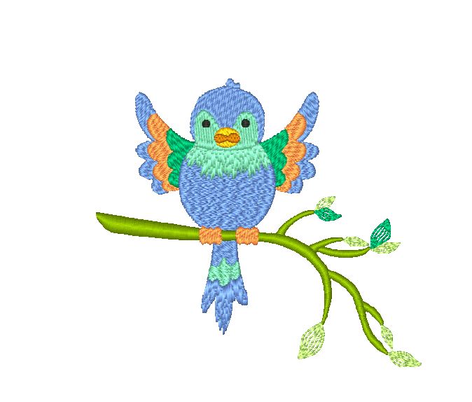 Little Birds [4x4] 11131 Machine Embroidery Designs