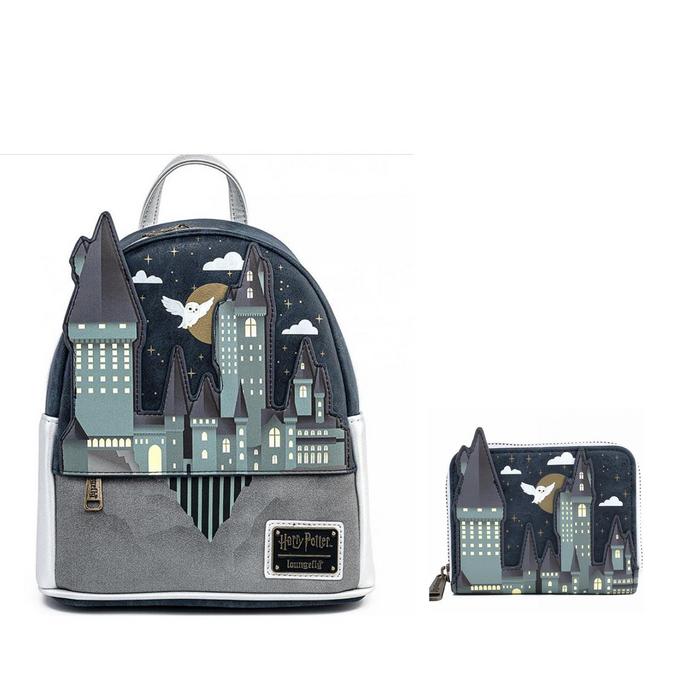 Loungefly Harry Potter Hogwarts Castle Bundle (Wallet and Backpack)