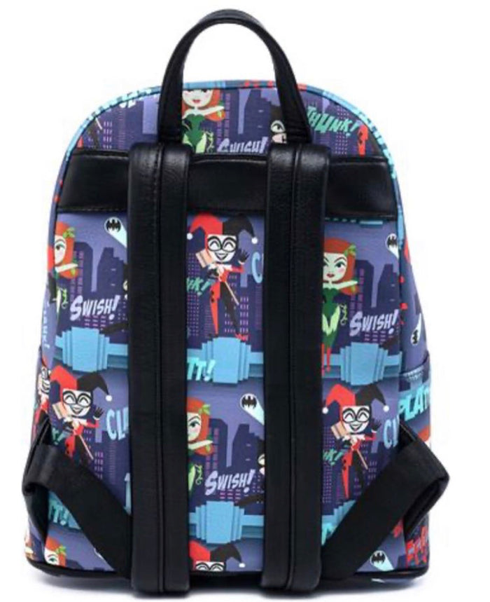 Loungefly Ladies of DC AOP Mini Backpack