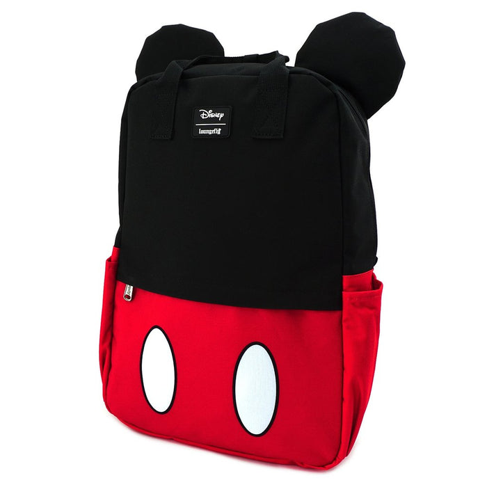 Loungefly Mickey Mouse Cosplay Square Nylon Backpack