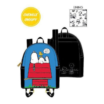 Loungefly Peanuts Snoopy Doghouse Mini Backpack