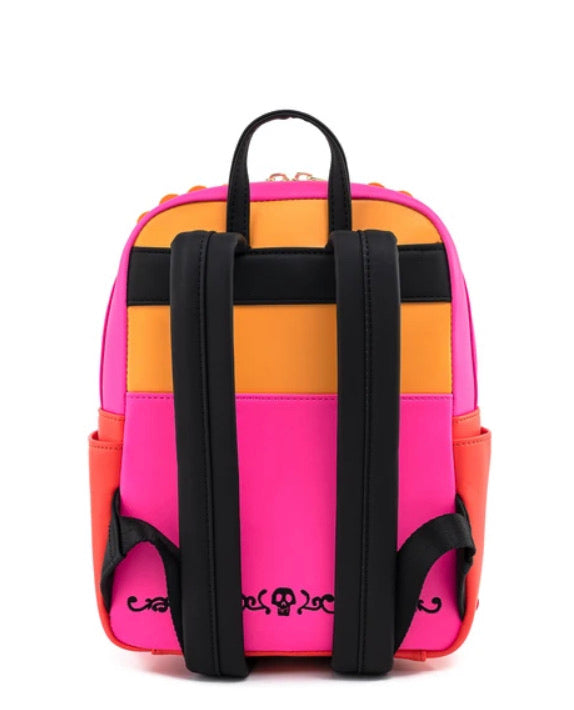 Loungefly Pixar Coco Diecut Party Flags Mini Backpack Back