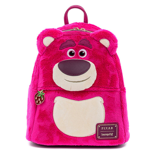 Loungefly Pixar Lotso Cosplay Sherpa Mini Backpack