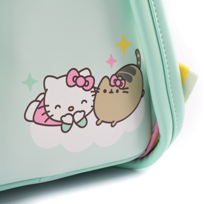 Loungefly Pusheen X Hello Kitty Balloons & Rainbow Mini Backpack