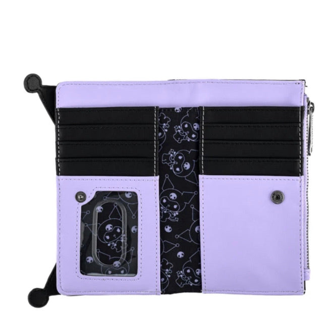 Loungefly Sanrio Kuromi Cosplay Wallet Back