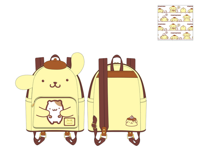 Loungefly Sanrio Pompompurin Cosplay Mini Backpack