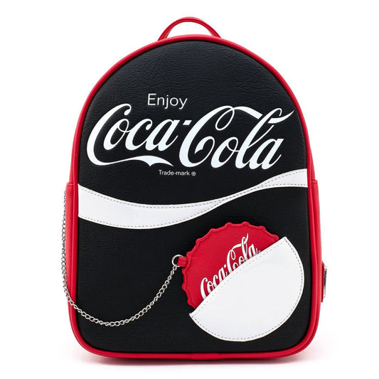 Loungefly X Coca-Cola Logo with Coin Purse Mini Backpack