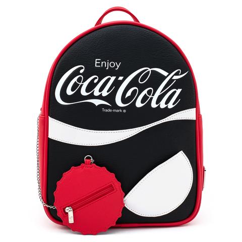 Loungefly X Coca-Cola Logo with Coin Purse Mini Backpack