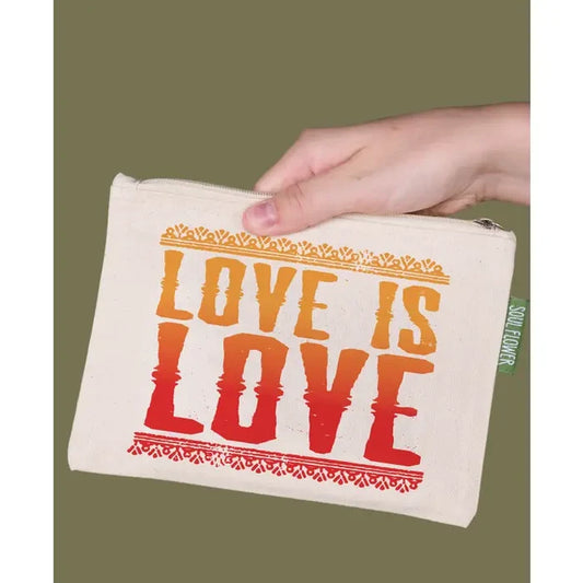 Love is Love Large Zipper Pouch