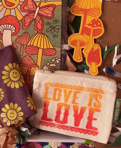 Love is Love Large Zipper Pouch