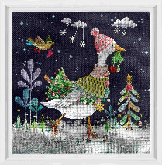 Magic Skates Counted Cross Stitch Kit by RTO M1008