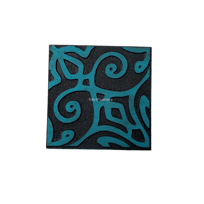 Marta Harvey | Perpetual Pinwheel | Foam Stamp
