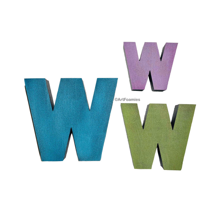 Maxi Moon | Maxi's Monograms - W | Foam Stamp